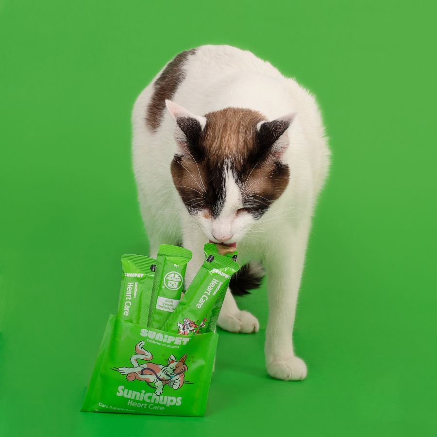 SuniChups Heart Care - Snack funcional para gatos, , large image number null